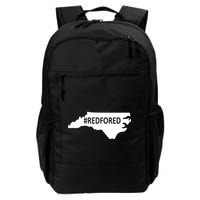  Red For Ed North Carolina State Map Backpack