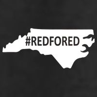 Red For Ed North Carolina State Map Hat