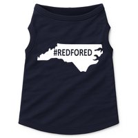  Red For Ed North Carolina State Map Doggie Tank