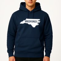  Red For Ed North Carolina State Map Hoodie