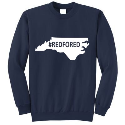  Red For Ed North Carolina State Map Sweatshirt