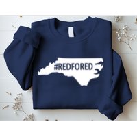  Red For Ed North Carolina State Map Sweatshirt
