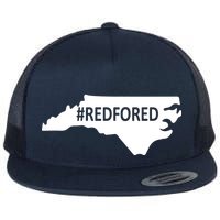  Red For Ed North Carolina State Map Flatbill Hat