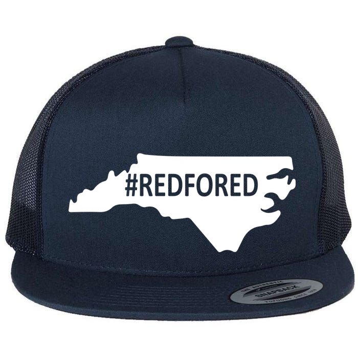  Red For Ed North Carolina State Map Flatbill Hat