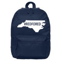  Red For Ed North Carolina State Map 16 in Basic Backpack