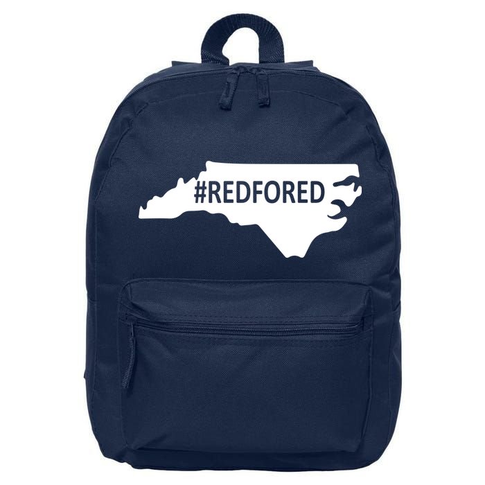 Red For Ed North Carolina State Map 16 in Basic Backpack