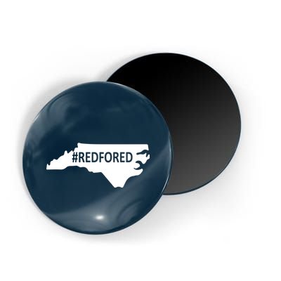  Red For Ed North Carolina State Map Magnet