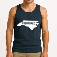  Red For Ed North Carolina State Map Tank Top