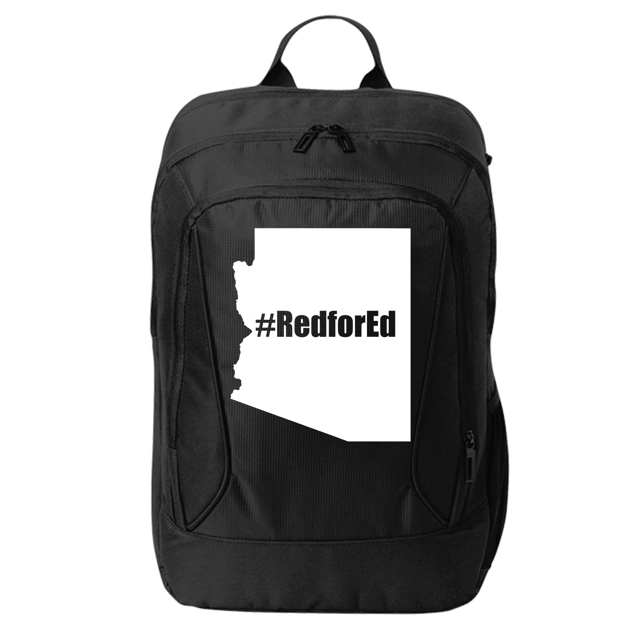 Red For Ed Protest Arizona Teacher City Backpack