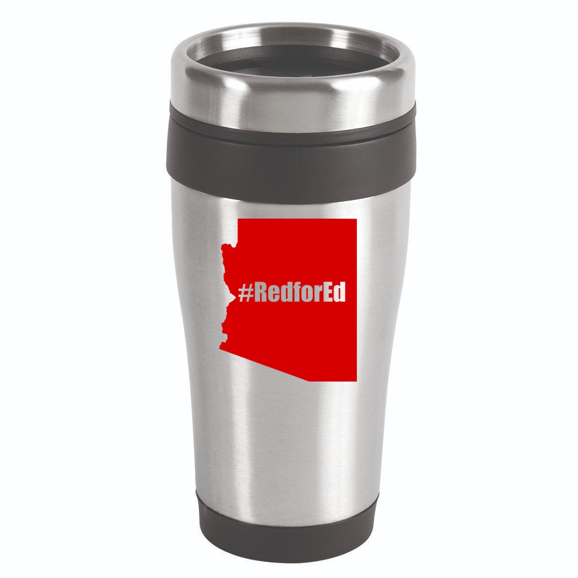 Red For Ed Protest Arizona Teacher 16oz Travel Tumbler