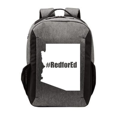 Red For Ed Protest Arizona Teacher Vector Backpack