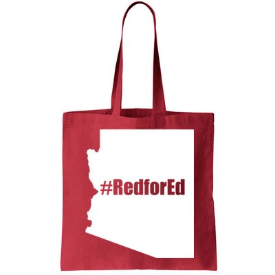 Red For Ed Protest Arizona Teacher Bag