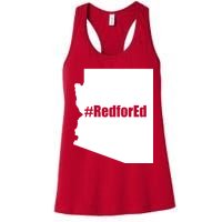 Red For Ed Protest Arizona Teacher Womens Tank Top