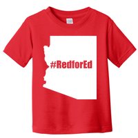 Red For Ed Protest Arizona Teacher Toddler T-Shirt