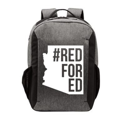 Red For Ed #RedForEd Arizona Teacher Protest Vector Backpack