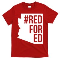 Red For Ed #RedForEd Arizona Teacher Protest T-Shirt