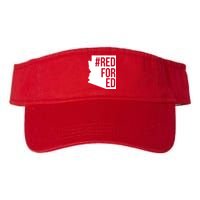 Red For Ed #RedForEd Arizona Teacher Protest Visor