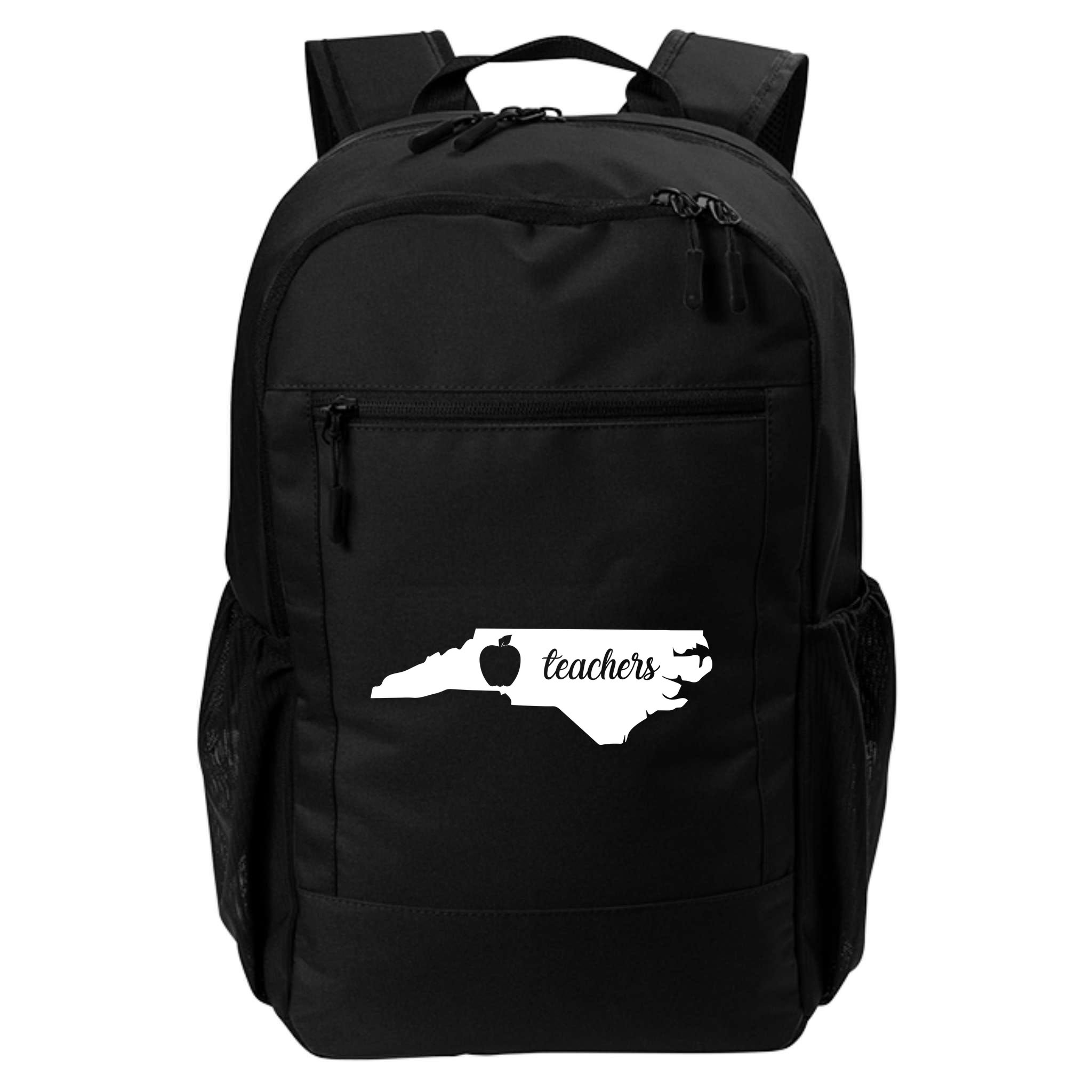Red For Ed Teacher North Carolina Backpack