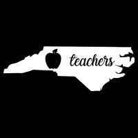 Red For Ed Teacher North Carolina Backpack