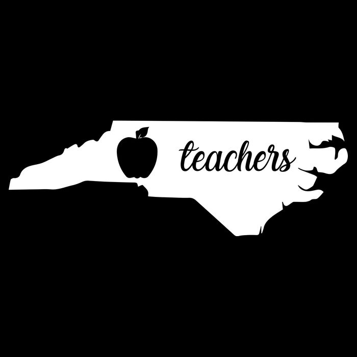 Red For Ed Teacher North Carolina Backpack