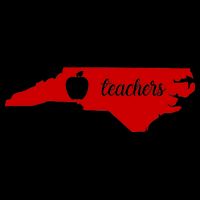 Red For Ed Teacher North Carolina Mug