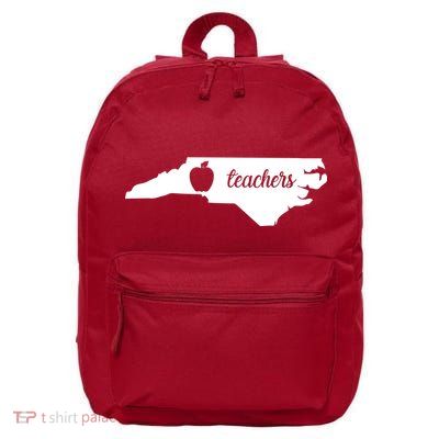 Red For Ed Teacher North Carolina 16 in Basic Backpack