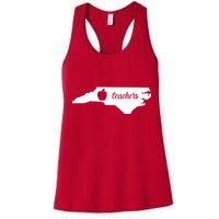 Red For Ed Teacher North Carolina Womens Tank Top