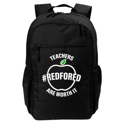 Red For Ed Teachers Are Worth It Backpack