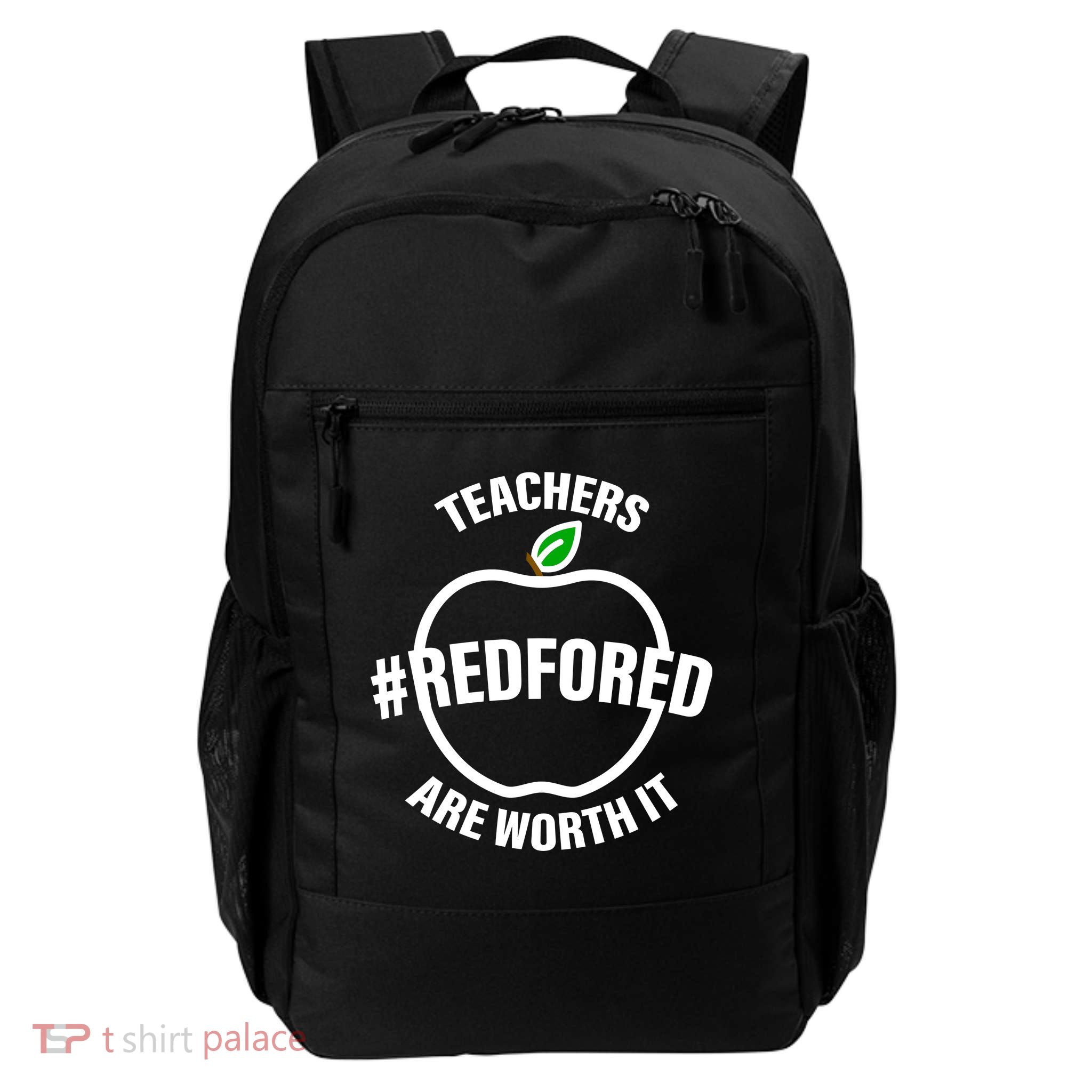 Red For Ed Teachers Are Worth It Backpack
