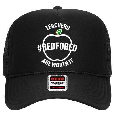 Red For Ed Teachers Are Worth It Trucker Hat