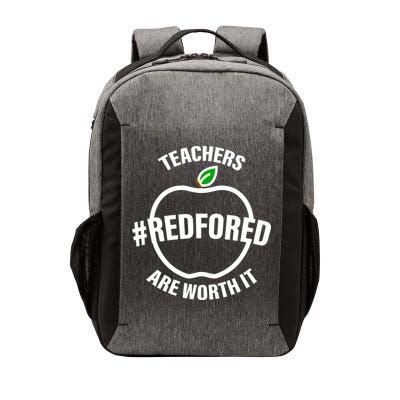 Red For Ed Teachers Are Worth It Vector Backpack