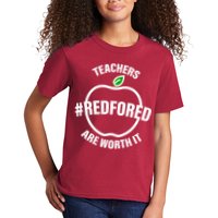 Red For Ed Teachers Are Worth It Kids T-Shirt