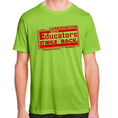 Red For Ed Washington Educators Strike Back Adult ChromaSoft Performance T-Shirt