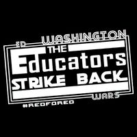 Red For Ed Washington Educators Strike Back Impact Tech Backpack