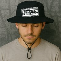 Red For Ed Washington Educators Strike Back Bucket Hat