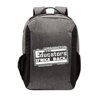 Red For Ed Washington Educators Strike Back Vector Backpack