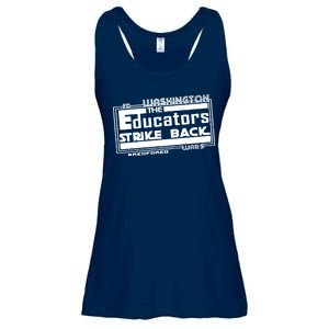 Red For Ed Washington Educators Strike Back Ladies Essential Flowy Tank