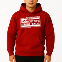 Red For Ed Washington Educators Strike Back Hoodie