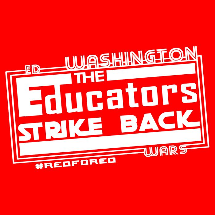 Red For Ed Washington Educators Strike Back Apron