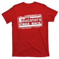 Red For Ed Washington Educators Strike Back T-Shirt