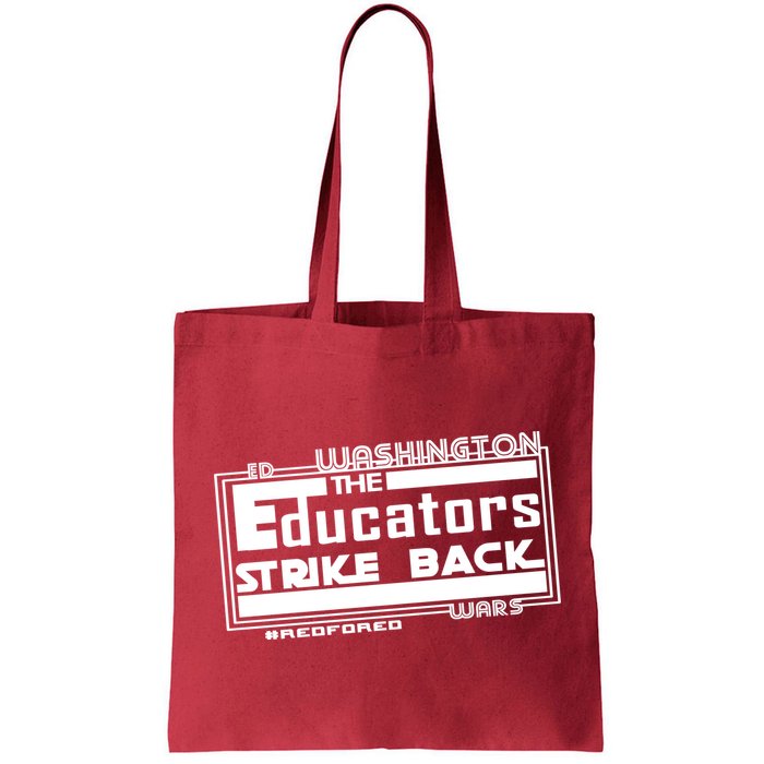 Red For Ed Washington Educators Strike Back Bag