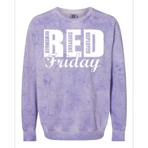 Red Friday Colorblast Crewneck Sweatshirt