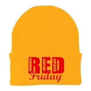 Red Friday Knit Cap Winter Beanie