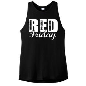 Red Friday Ladies PosiCharge Tri-Blend Wicking Tank