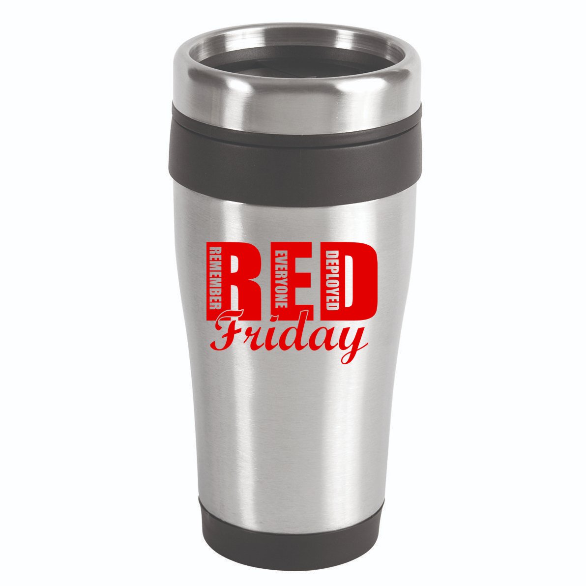 Red Friday 16oz Travel Tumbler
