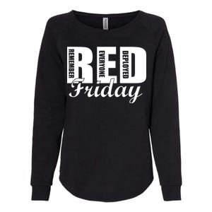 Red Friday Womens California Wash Sweatshirt