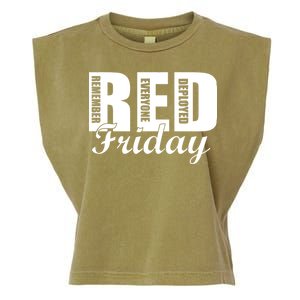 Red Friday Garment-Dyed Women's Muscle Tee