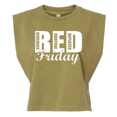 Red Friday Garment-Dyed Women's Muscle Tee
