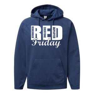 Red Friday Performance Fleece Hoodie