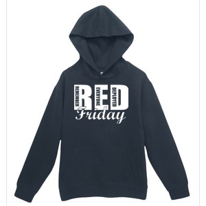 Red Friday Urban Pullover Hoodie